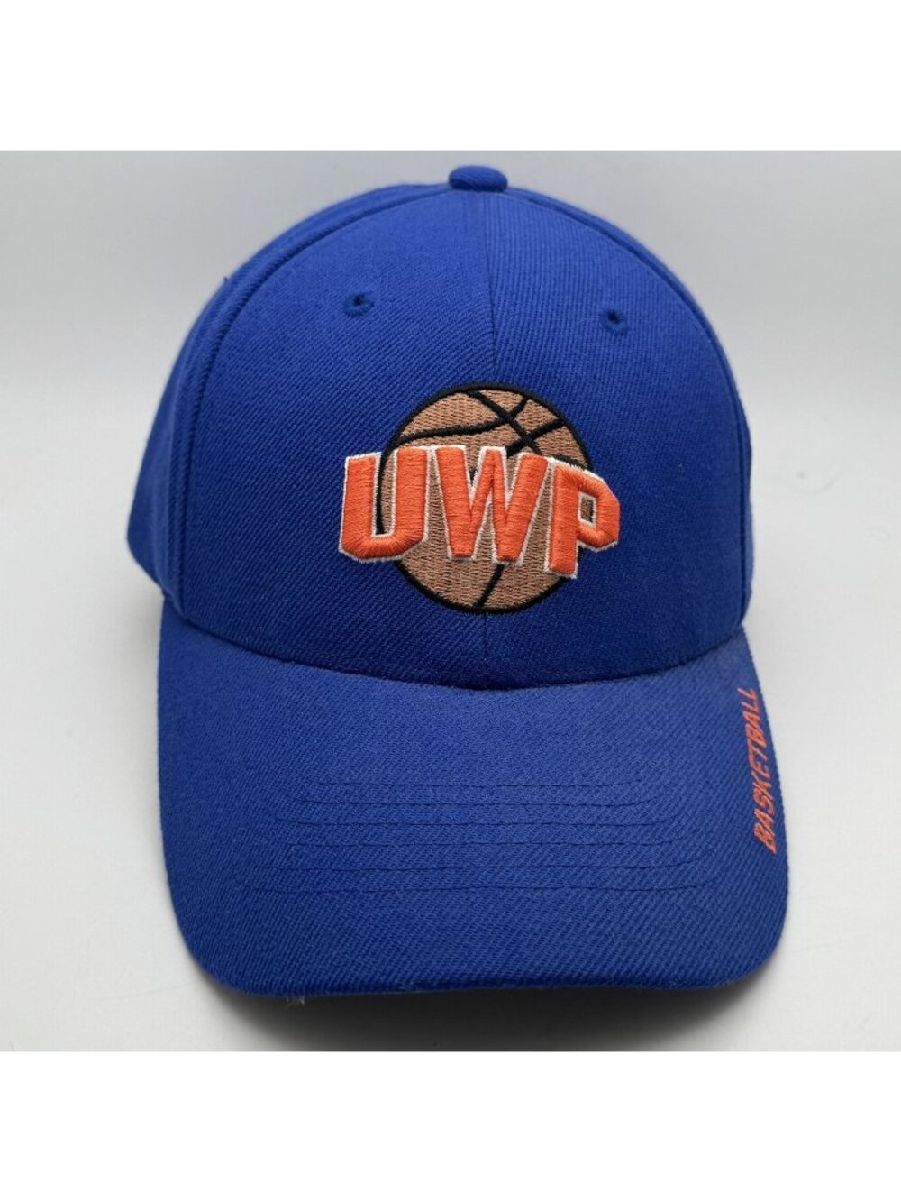UWP Pioneers Basketball Hat Cap Royal Blue Top of the World Adjustable Strapback